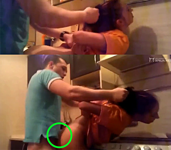 The boy was too aggressive with her