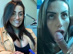 Daniela Buenno tragandose tremendo pene