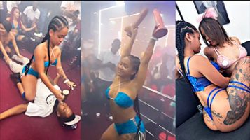 El video xxx en la discoteca de Megane Janell cuero dominicano