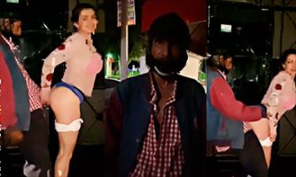 Video porno xxx de Kendall singando al aire libre