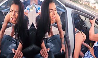 Grabando a mi mujer singanod con otro en el carro