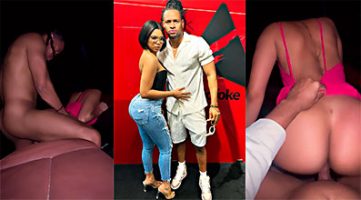 Santana Barber Shop Y Peny Rodríguez singando dentro del carro