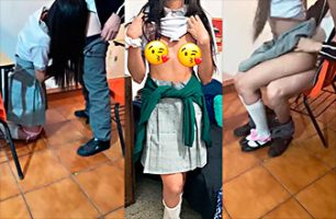 Sophia Bellee les gusta que sus compañeros de colegio se la follen