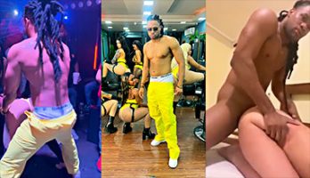 Santana barber shop cogiendo con una de sus bailarinas