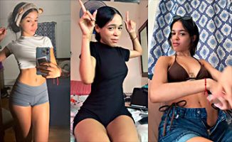 Puta dominicana se graba pajeando su coño mojado