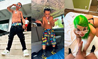 Gem Jewels sucking Baby Alien’s cock video porno mostrando las nalgas