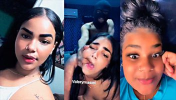 Valeryn Masiel en su video xxx el tipo le pide que se trague todo su guebo