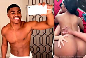 Negro bbc cogiendo con su novia y su hermanastra