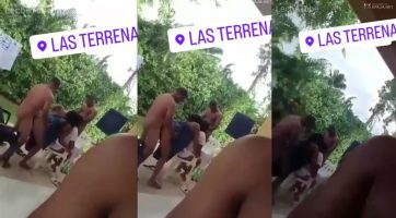 Los primos singando en las terrena de samana RD