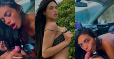 Brenda Trindade mamando verga dentro del coche video xxx