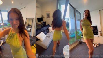 Gracewearslace cogiendo con su vecino