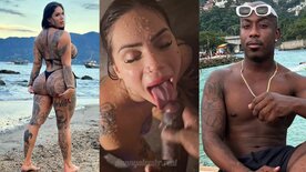 Anny alves chupando la polla gruesa de jefão