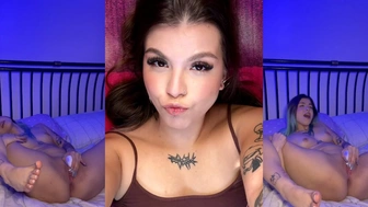 Mxlzinha se graba pajeandose para onlyfans