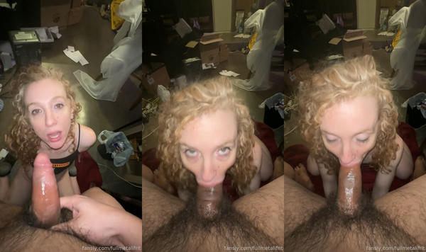 Ifrit de fullmetal tragando una enorme polla peluda