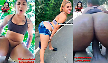 Banquera dominicana montando polla con la musica de blachy de fondo